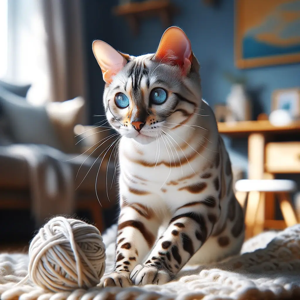 snow bengal cat