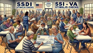 ssdi ssi va stimulus check this week 2024