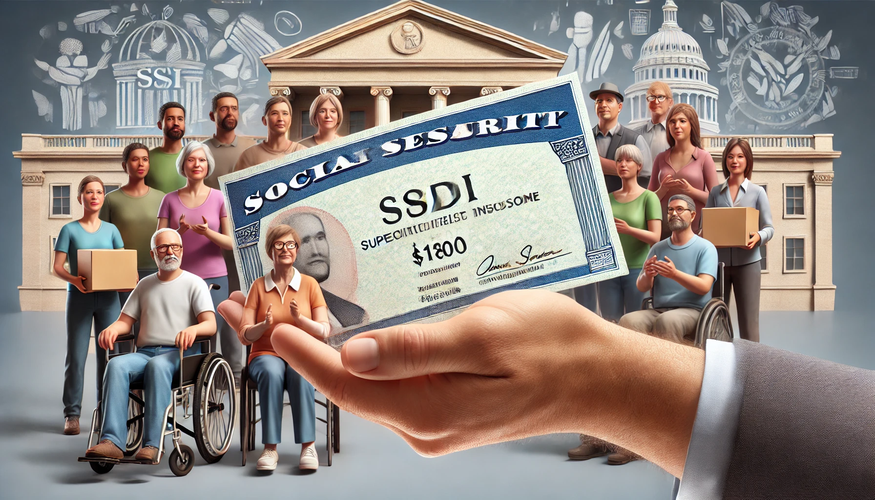 Latest $1800 Payment to SSDI