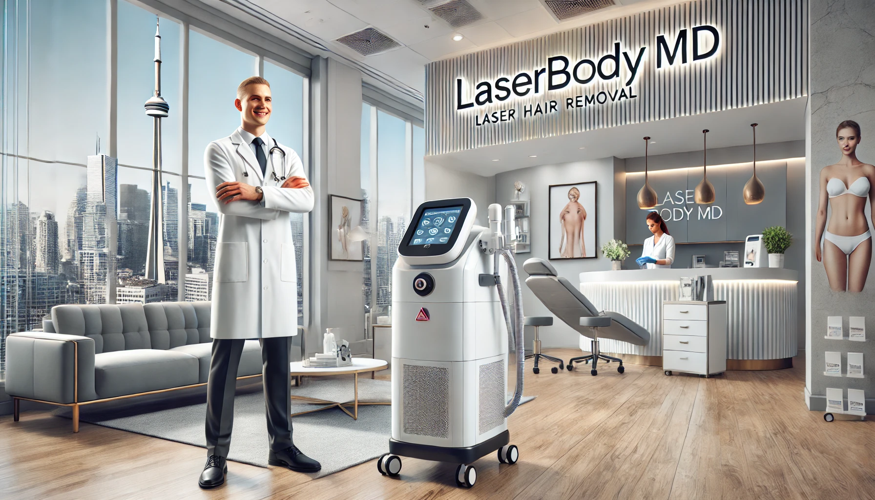 laser hair removal in Toronto by Laserbody MD