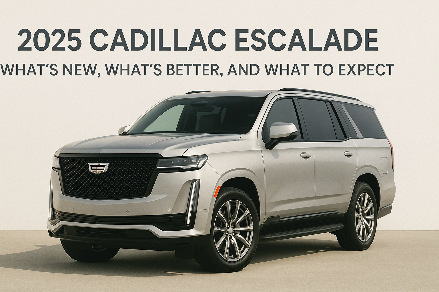 2025 cadillac escalade